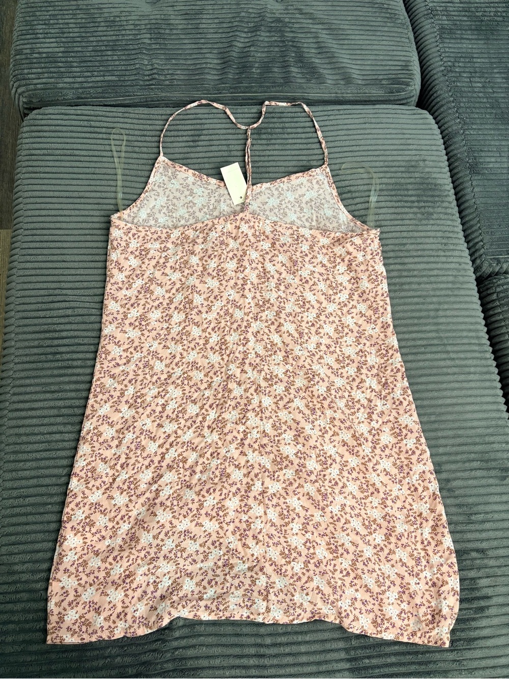 Aeropostle Floral Slip Dress - Pink Floral - Picture 7 of 7